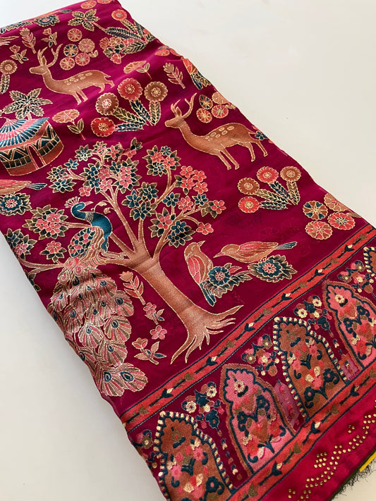 New Designer Fancy Saree 127-1129