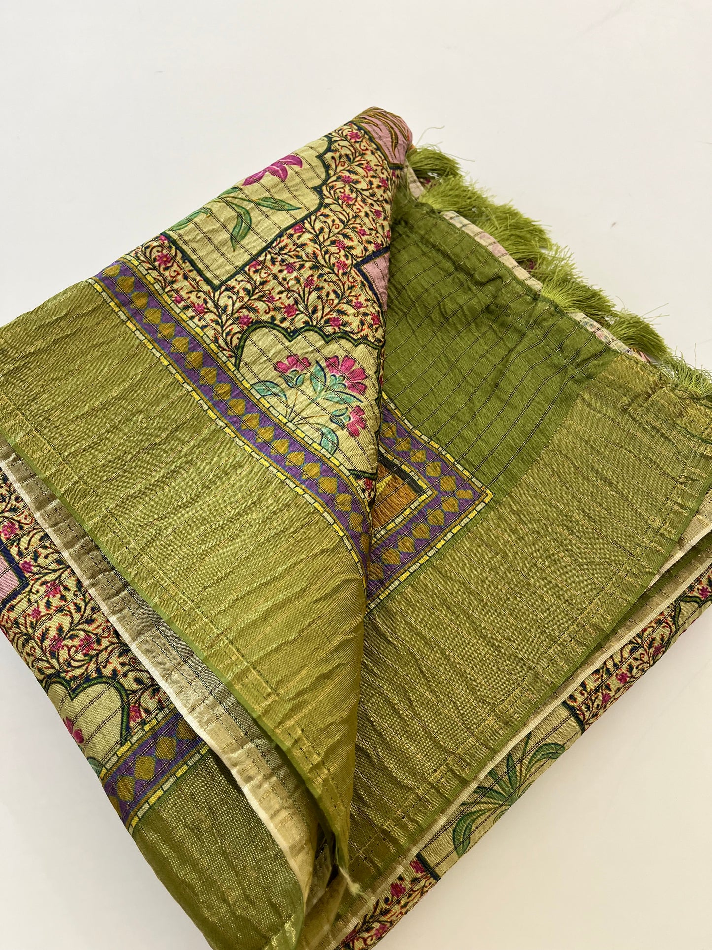 Crush Tussar Printed