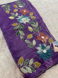 Designer Organza Saree-M16