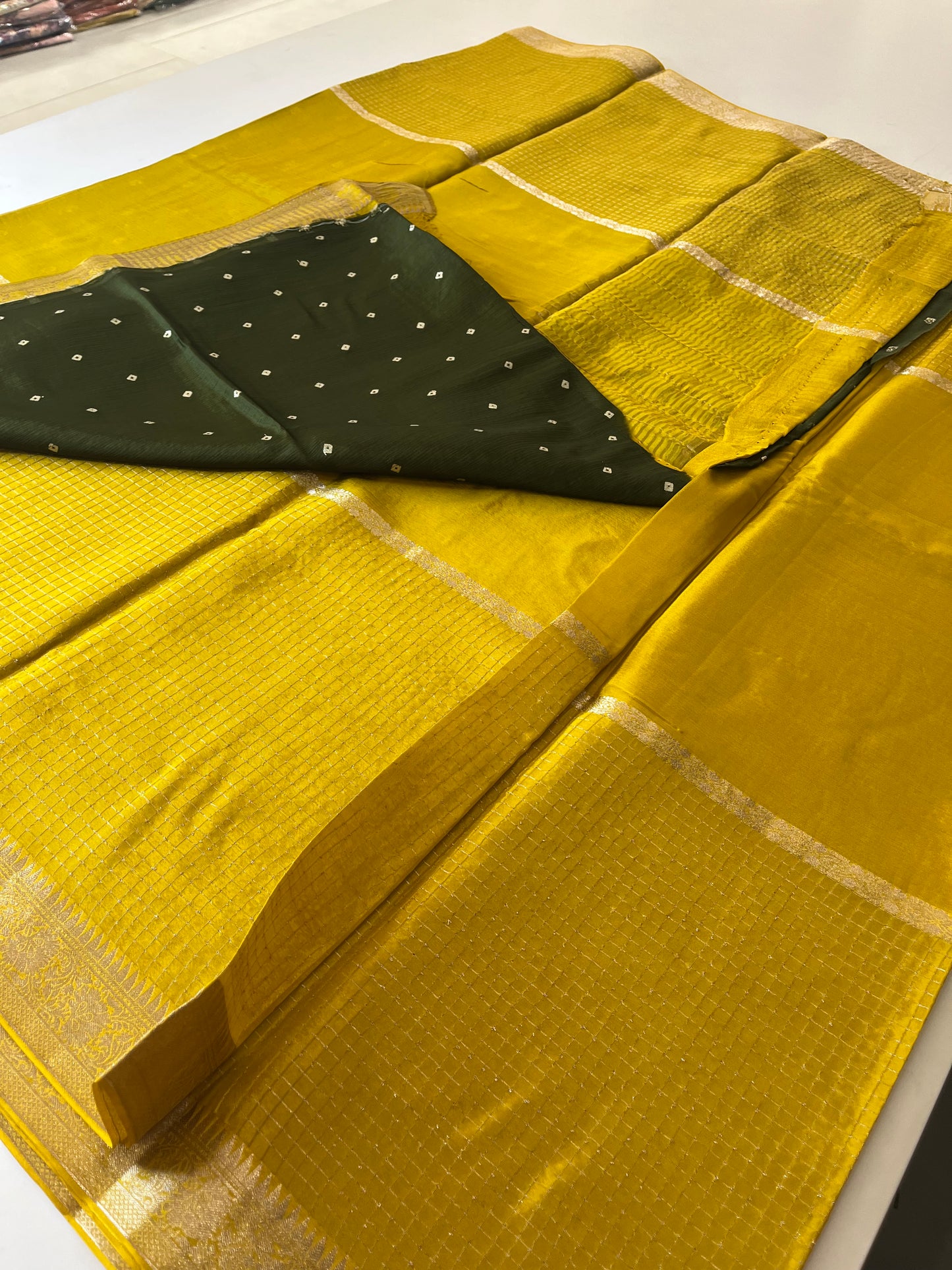 Banarasi Crape Checks