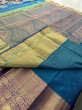 Semi Kanchi Silk Saree-J24