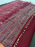 Premium Designer Chanderi Mul Fabric With Designer Border and Weaving Pallu with Tassels❤️❤️-JU3