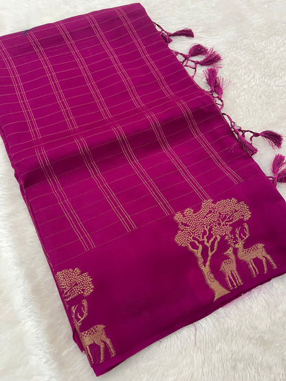 Banarsi Crape Silk-M9
