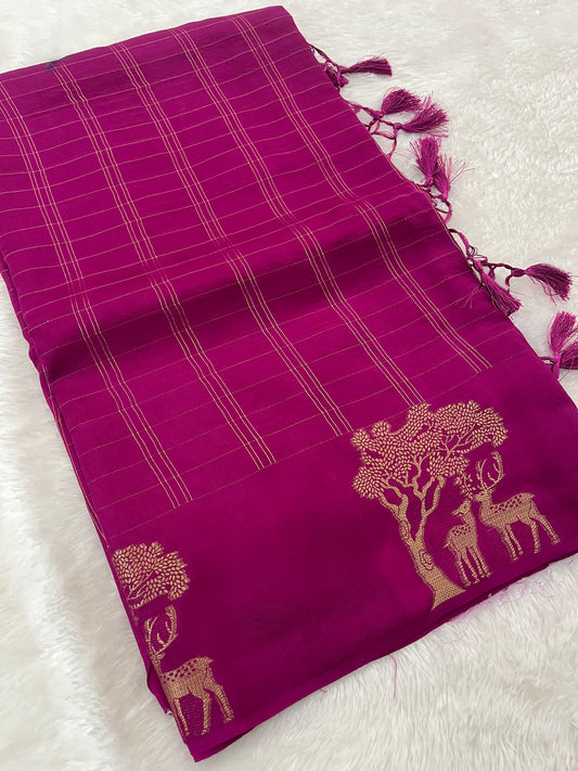 Banarsi Crape Silk-M9