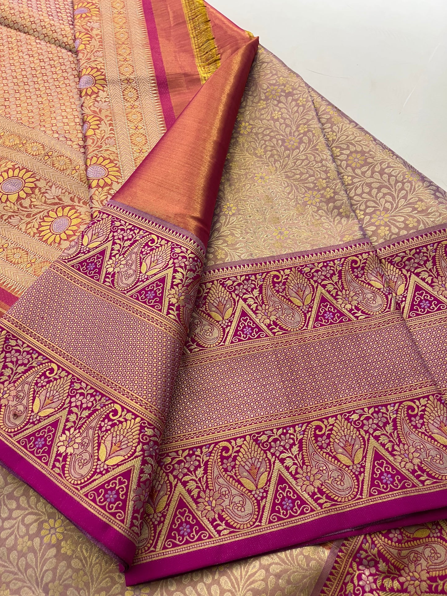 Designer Kanchi silk saree