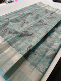 Kanchi Semi Silk Tissue Brocade-JU10