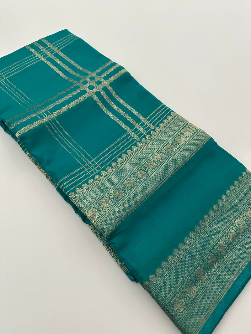 Premium Semi Mysore silk🌹-AU9