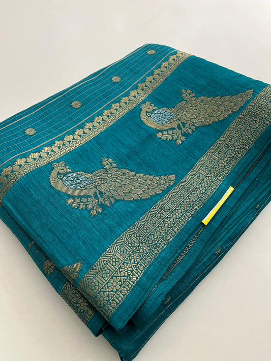 Tussar Fancy saree