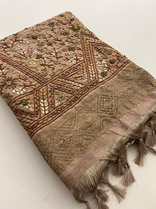 Linen Embroidery Fancy