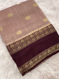 Tussar Viscose Fancy Saree-M19