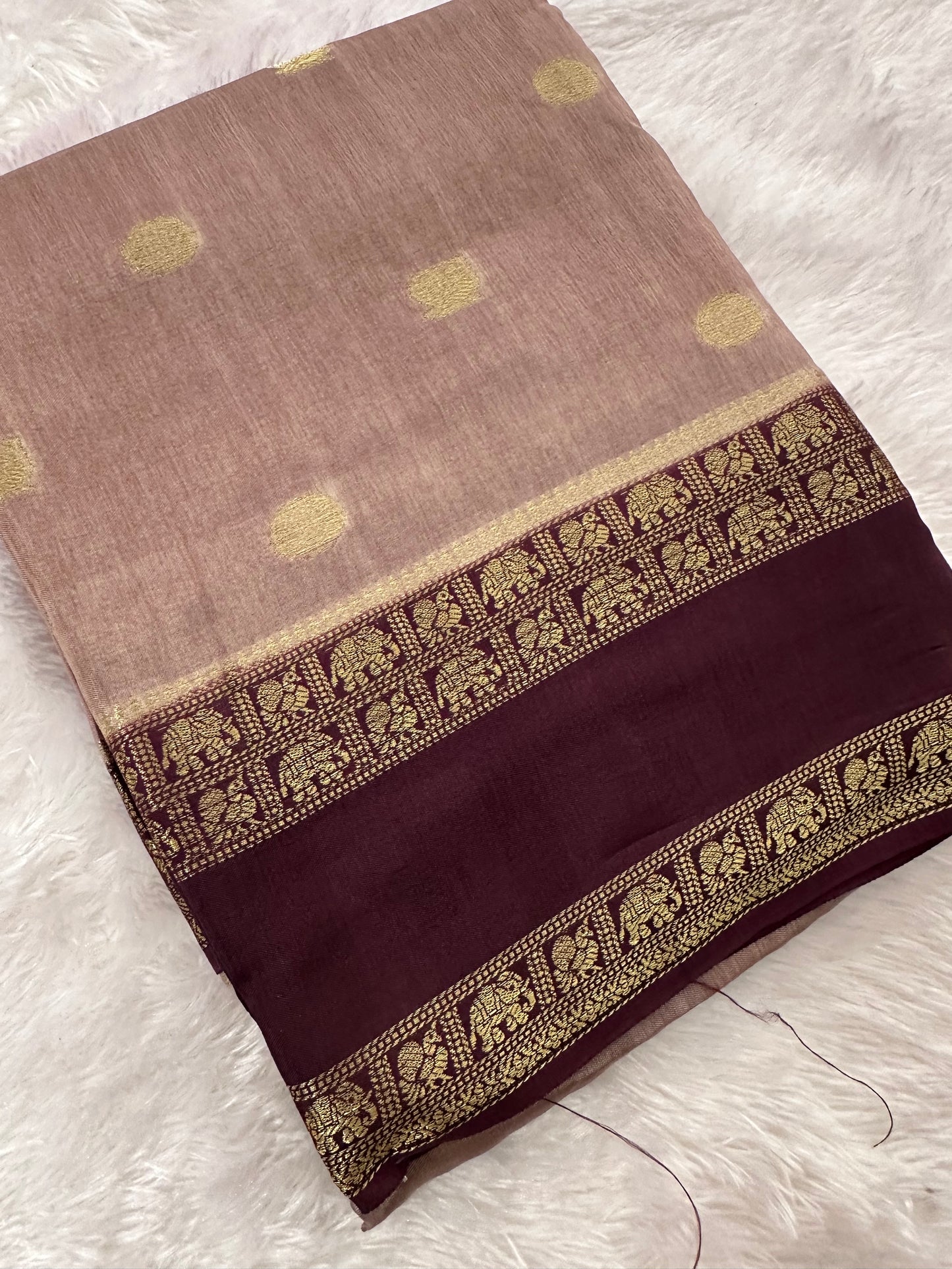 Tussar Viscose Fancy Saree-M19
