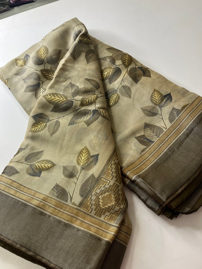 Printed Brosso Saree