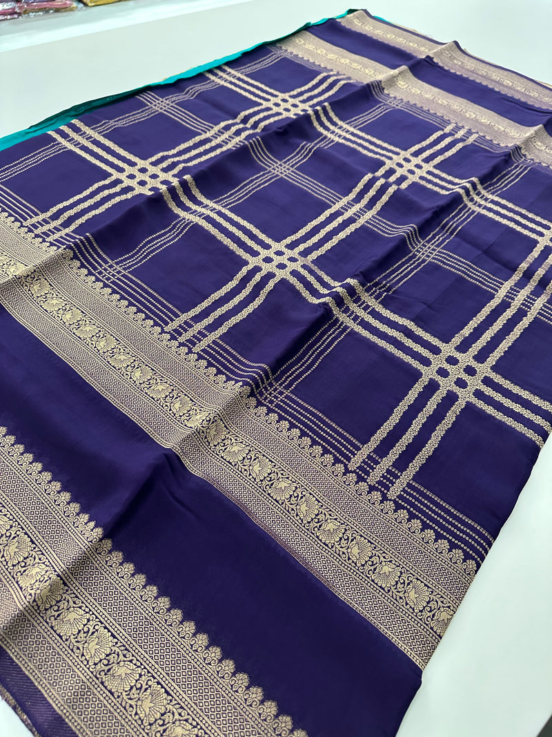 Premium Semi Mysore silk🌹-AU9