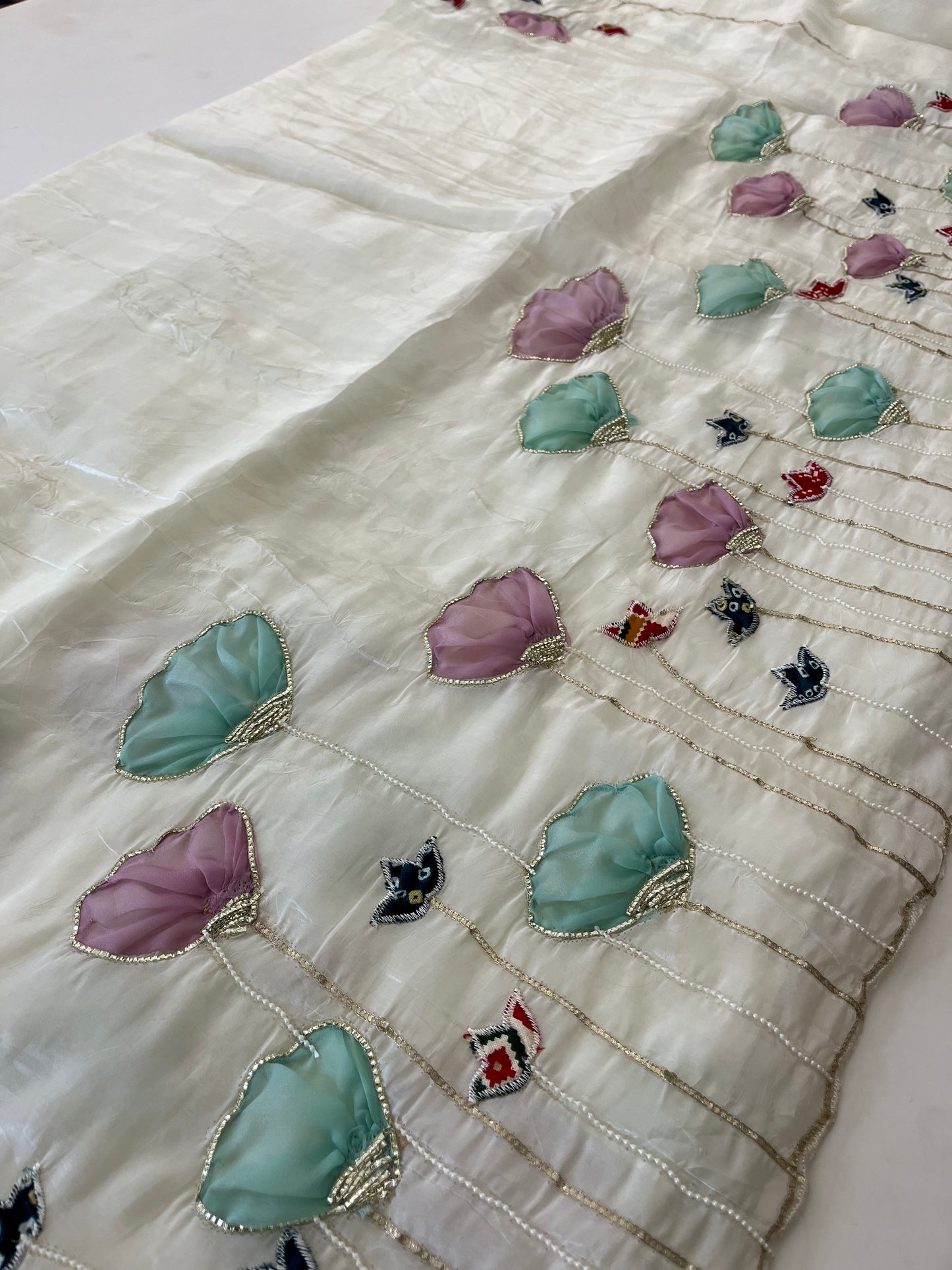 Soft organza designer fancy