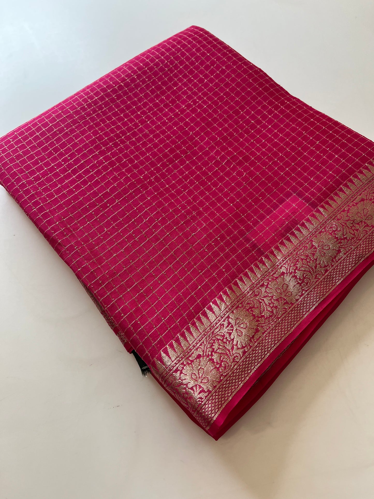 Banarasi Crape Checks