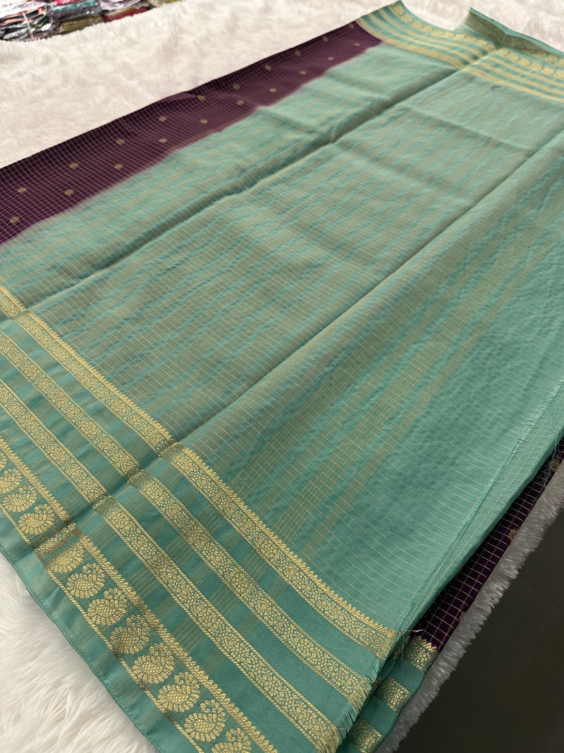 Semi Mysore Silk-J28