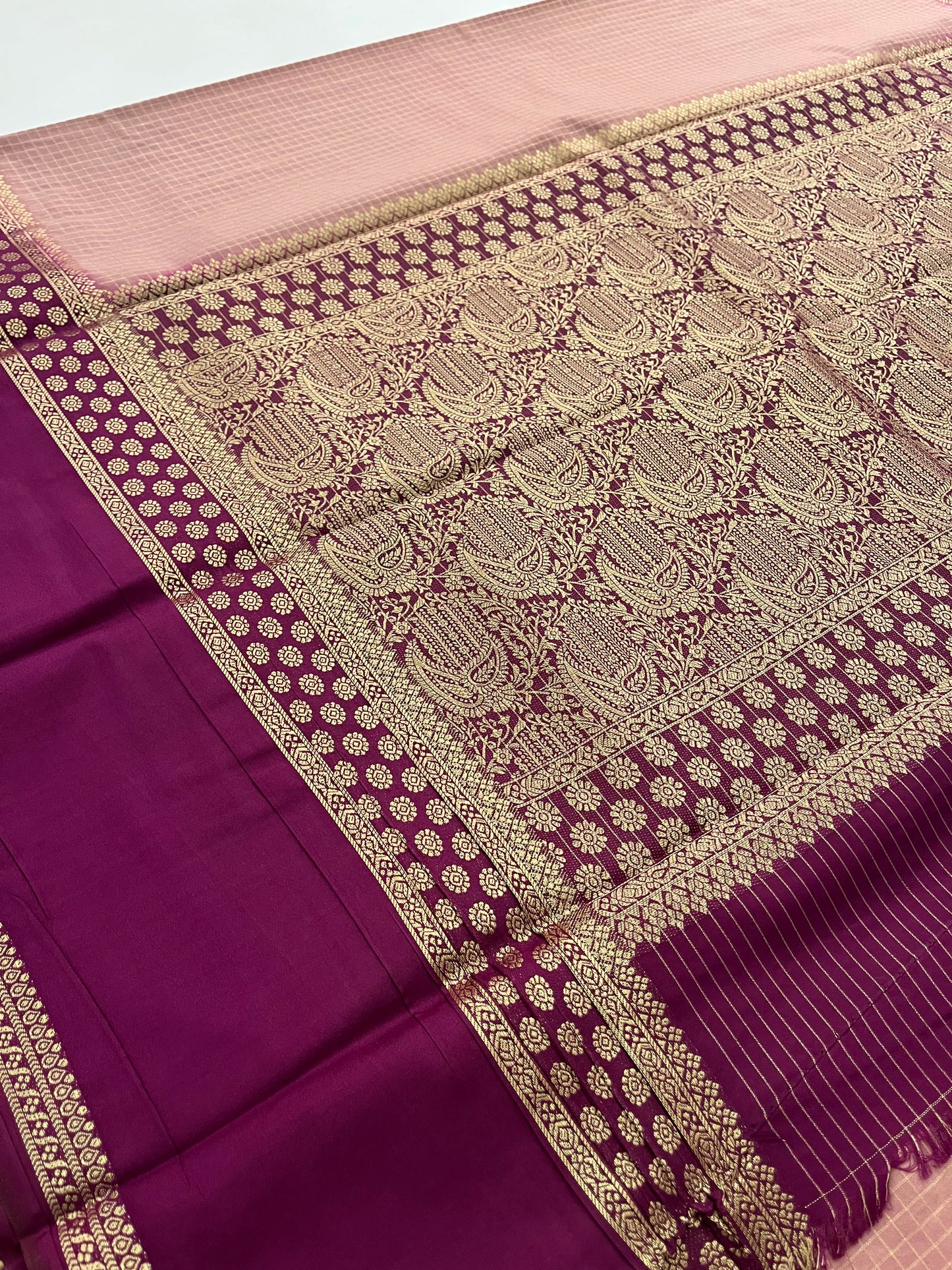 Designer crape silk