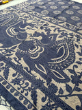 Kalamkari Tussar Printed-M26
