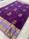 Semi Kanchi Silk Saree-(Ju2)
