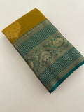 Semi Kanchi Silk Saree-JU16