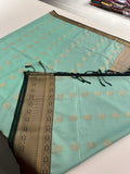 New Semi Soft silk Sarees From Kanchi in beatiful Borders -JU20