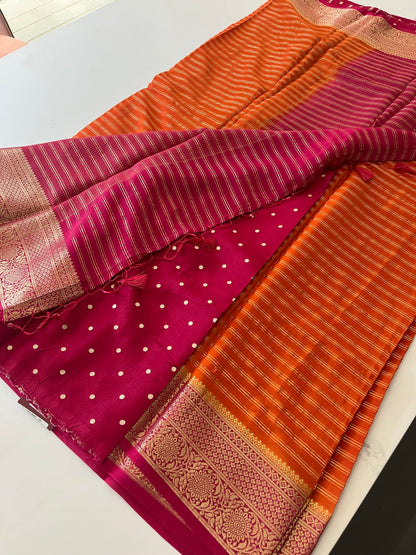 Designer Crape silk saree