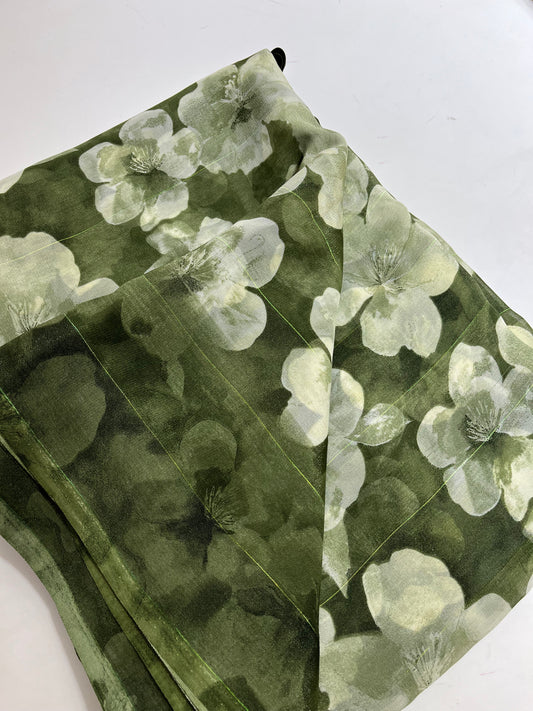 Printed chiffon