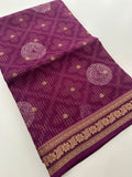 Tussar Fancy Saree -J22