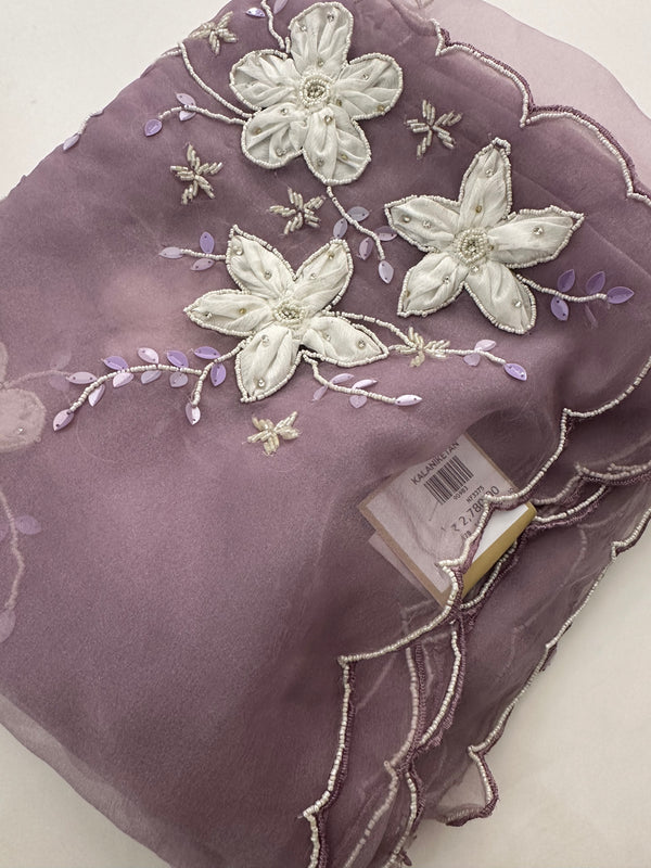 Organza Work Fancy Appliqué Work-M24