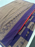 Kalamkari Tussar Printed-M26
