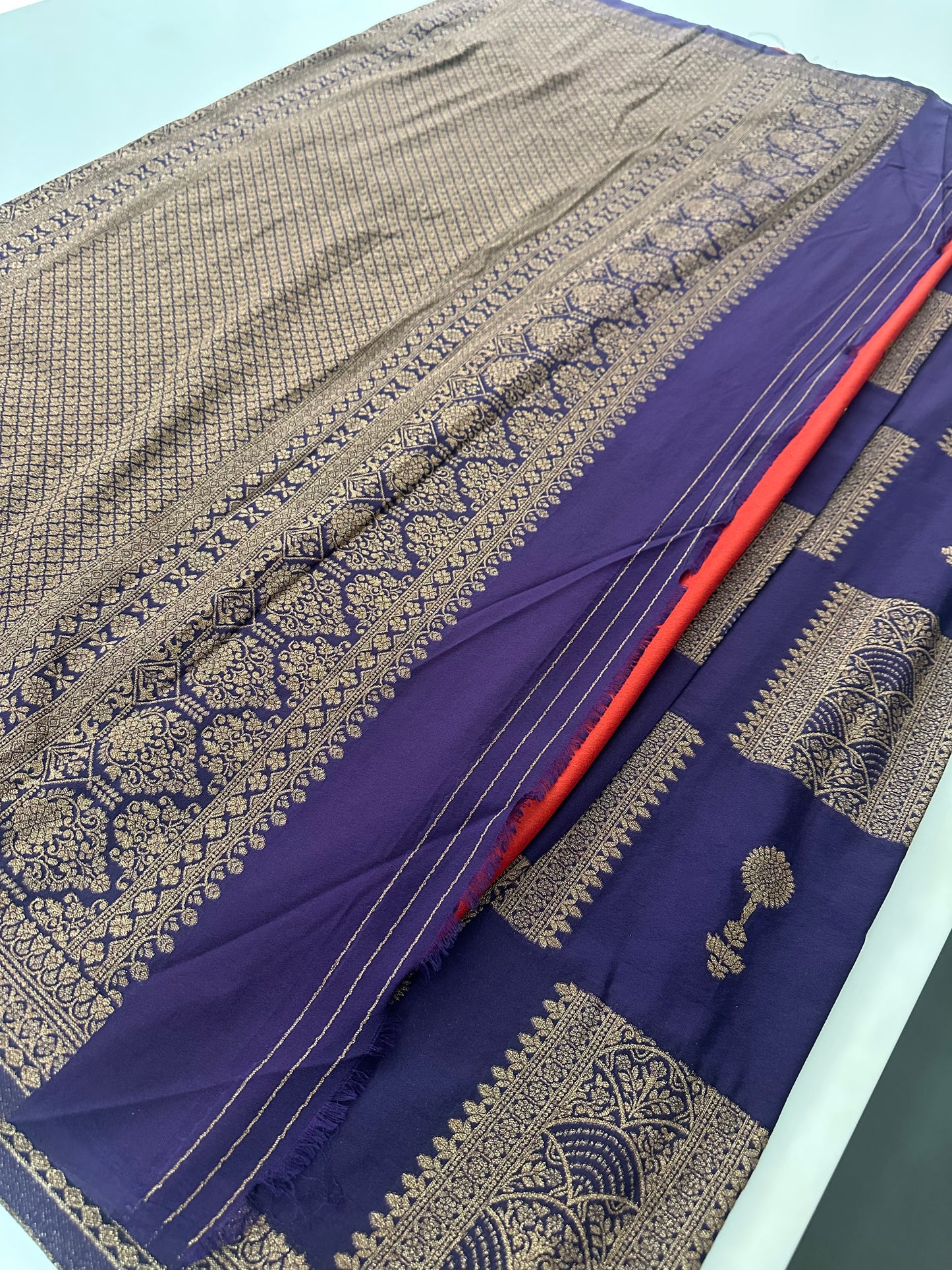 Kalamkari Tussar Printed-M26