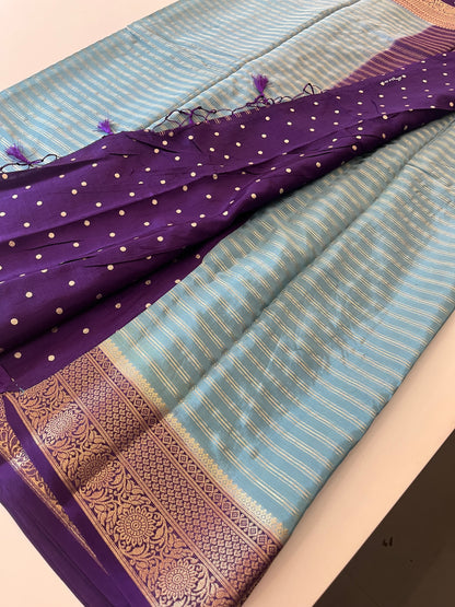 Designer Crape silk saree