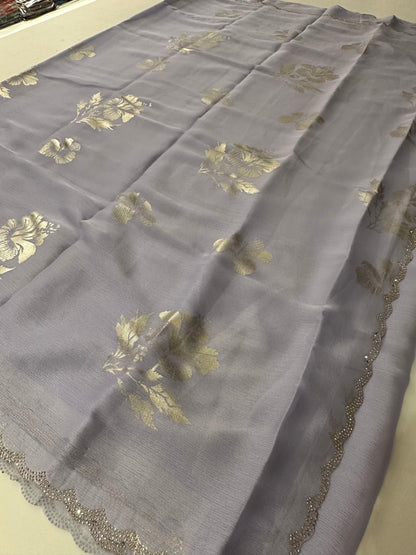 Foil Print Chiffon-J2