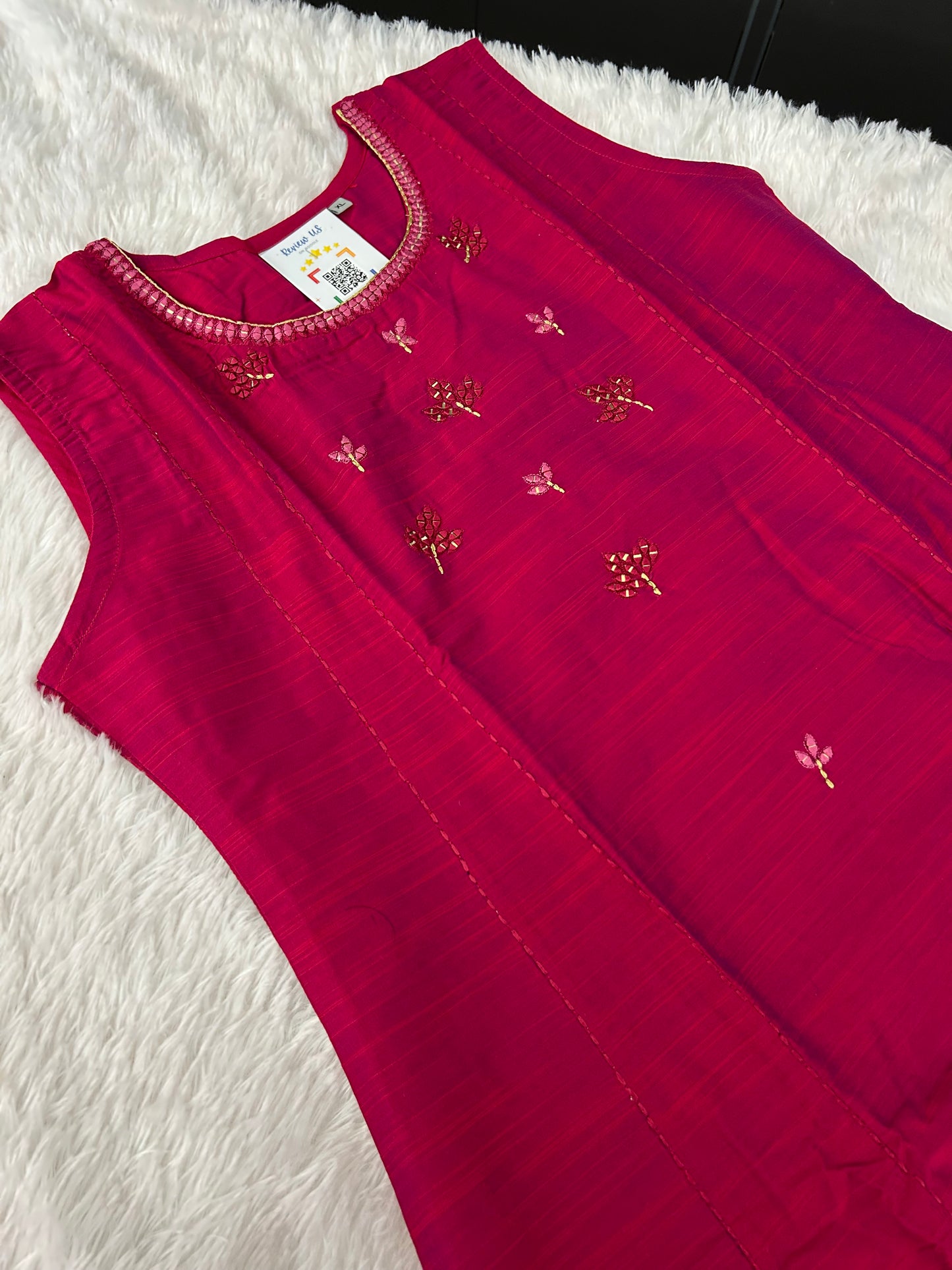 Silk Kurti LIVA Certified