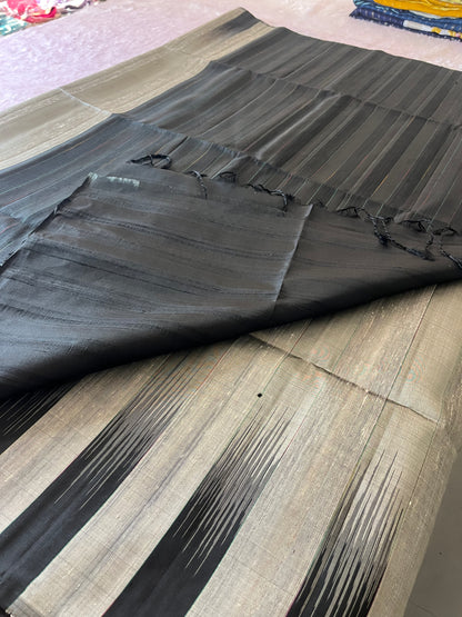 Jute Kanchi Silk Saree