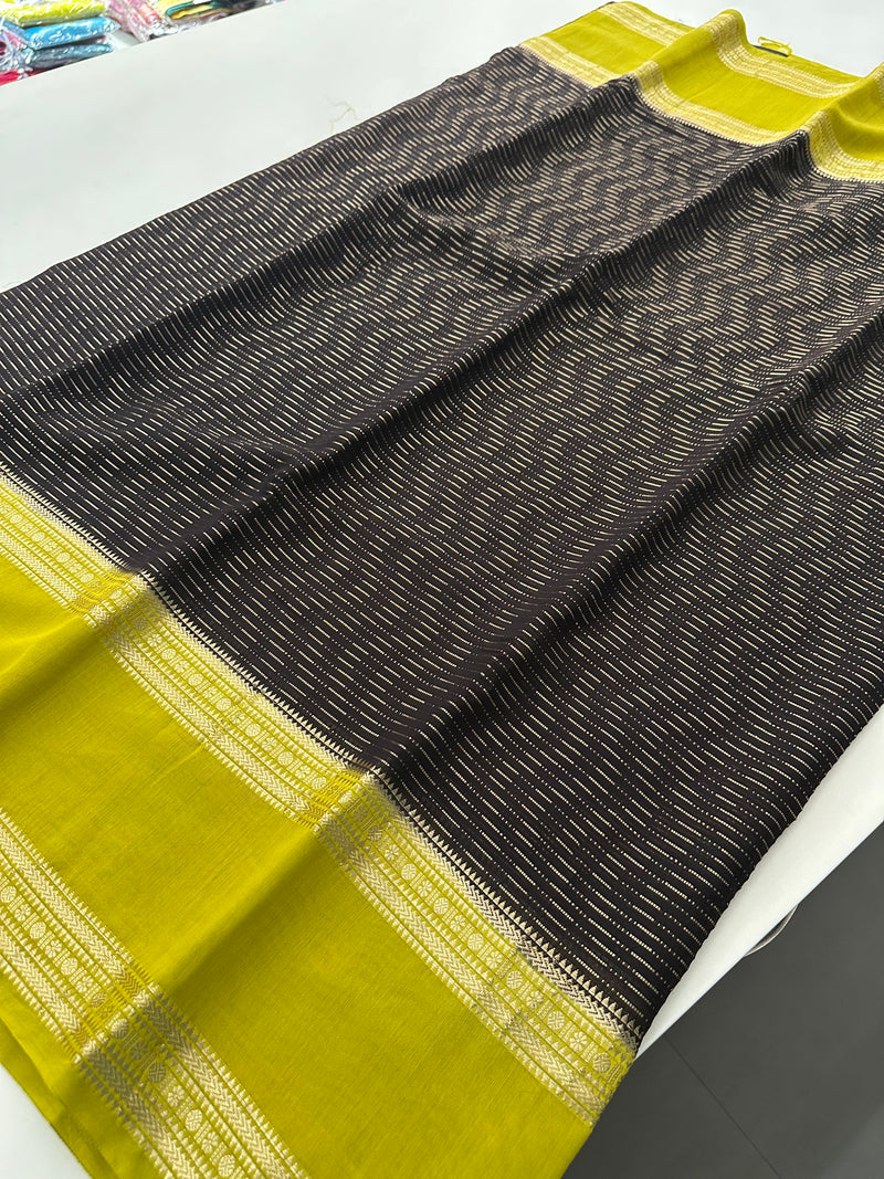 Soft Cotton Fancy Saree-J18