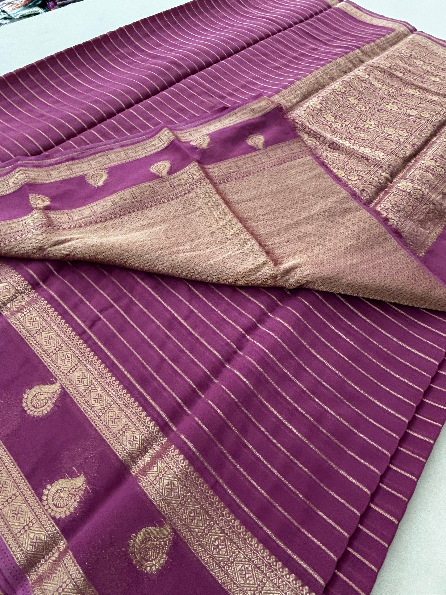 Premium Chiffon Saree-M15
