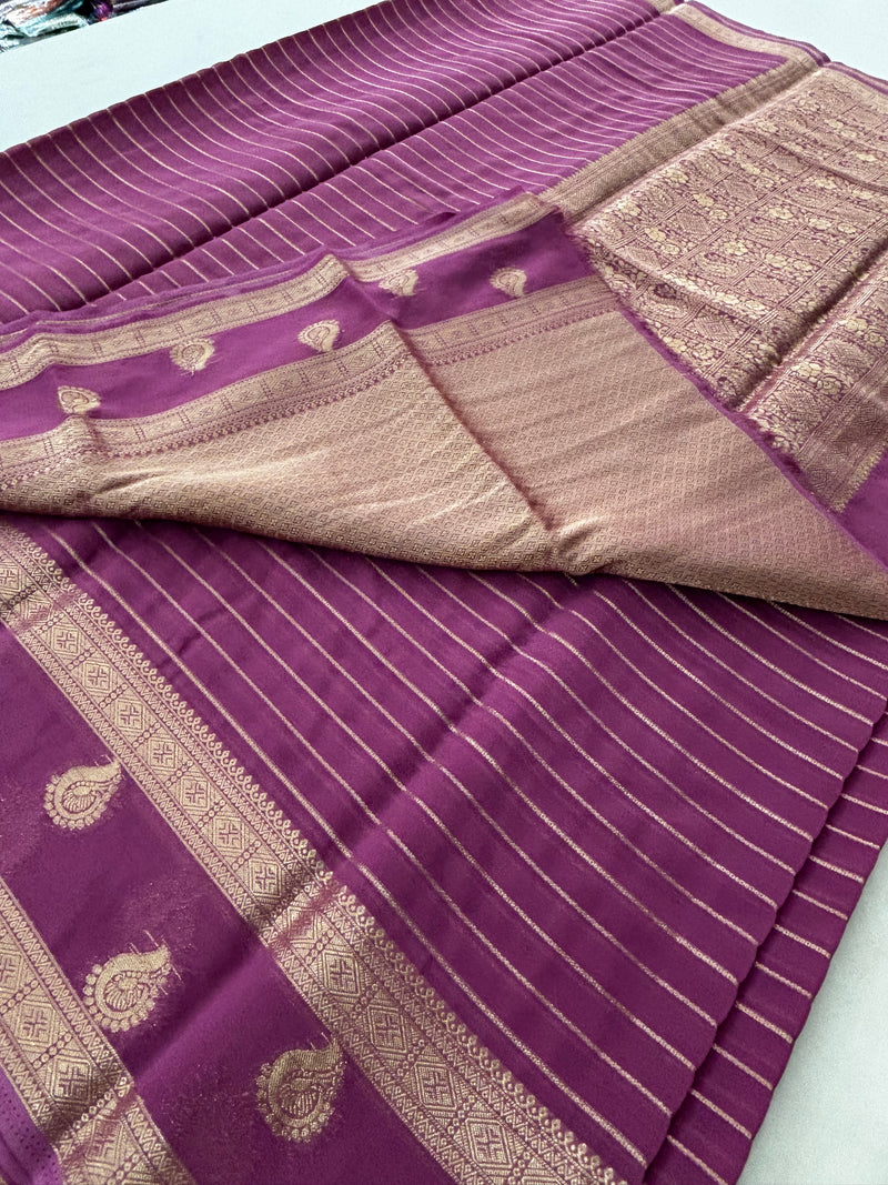 Premium Chiffon Saree-M15