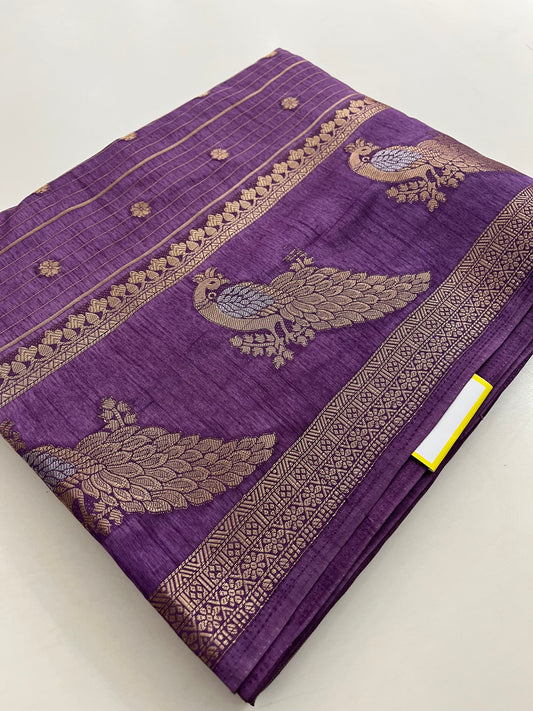 Tussar Fancy saree