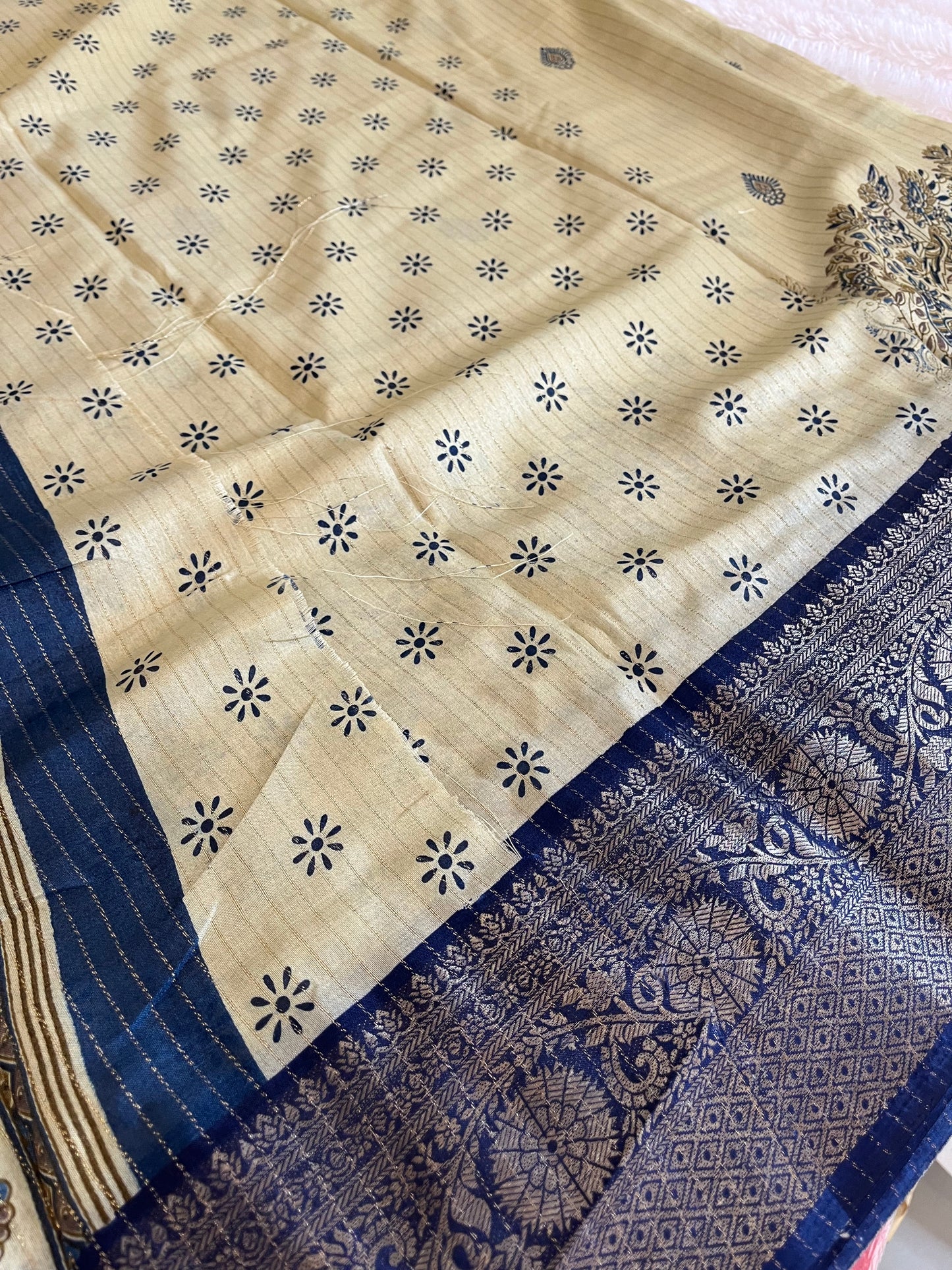 Tussar fancy-109