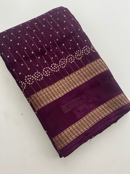Tussar Silk Print