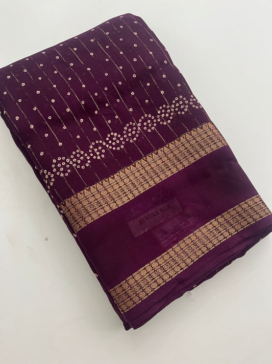 Tussar Silk Print