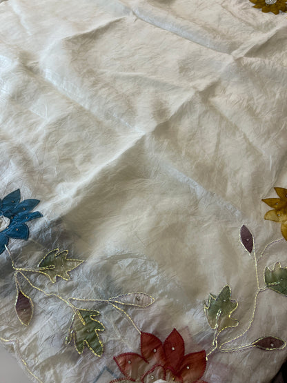 Buttersilk fancy saree