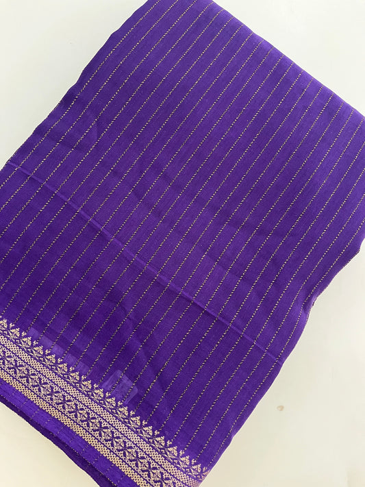 Tussar Zari Lines