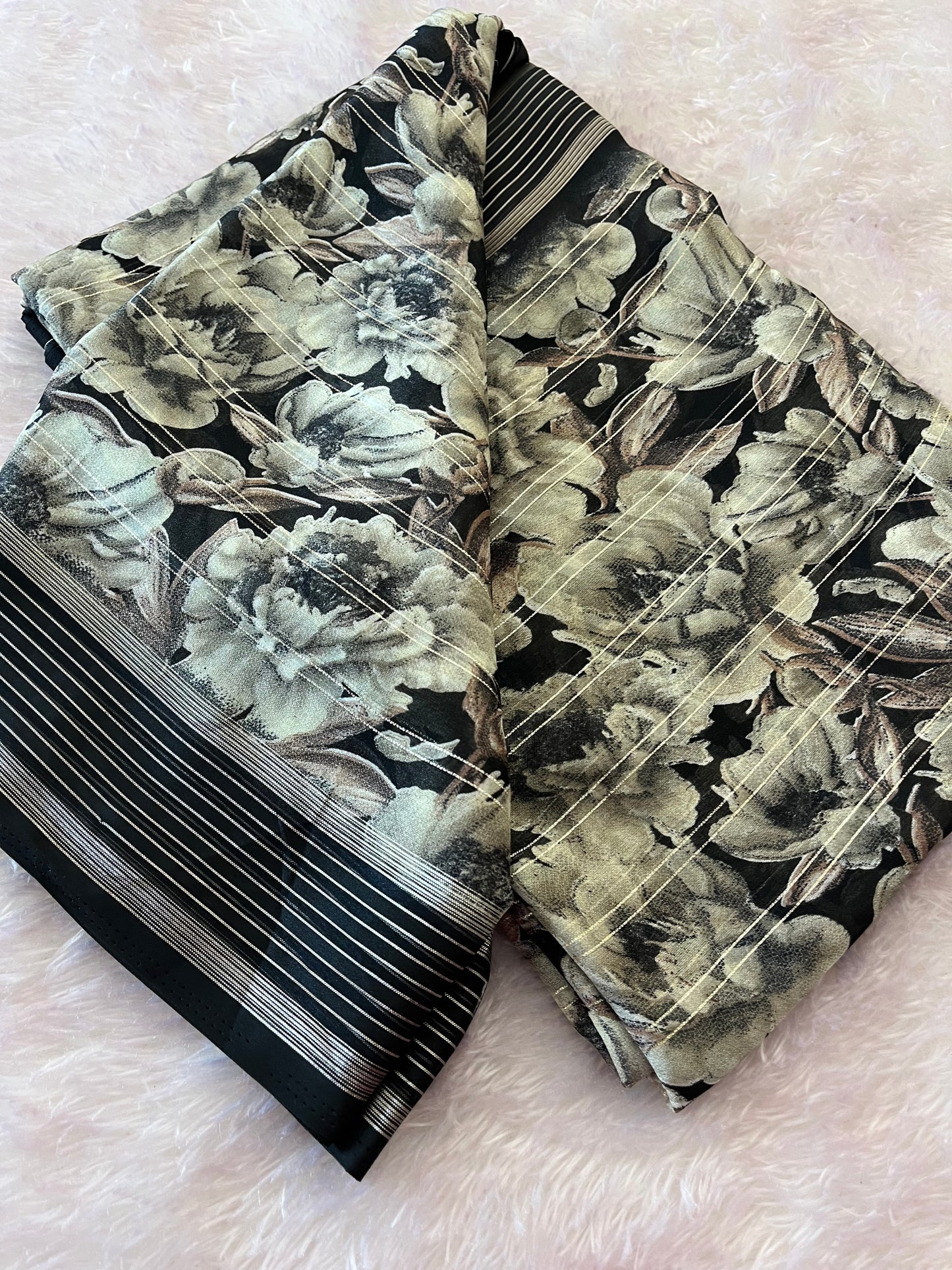 Printed chiffon