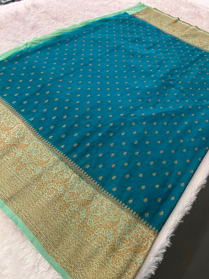 Premium Georgette Fancy Saree-M15