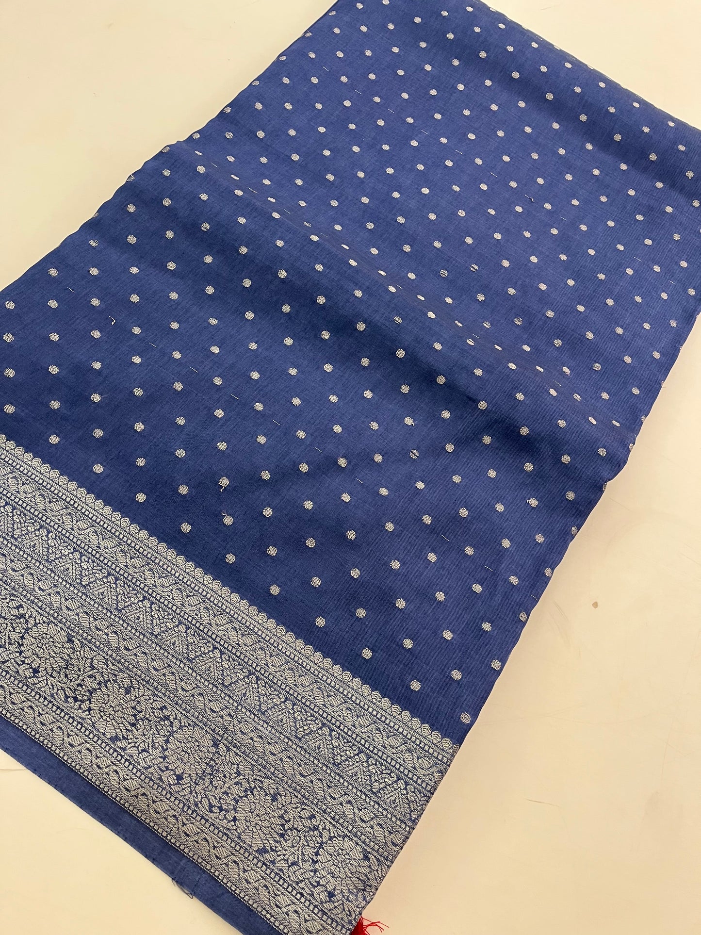 Banarasi Fancy Silver Butties