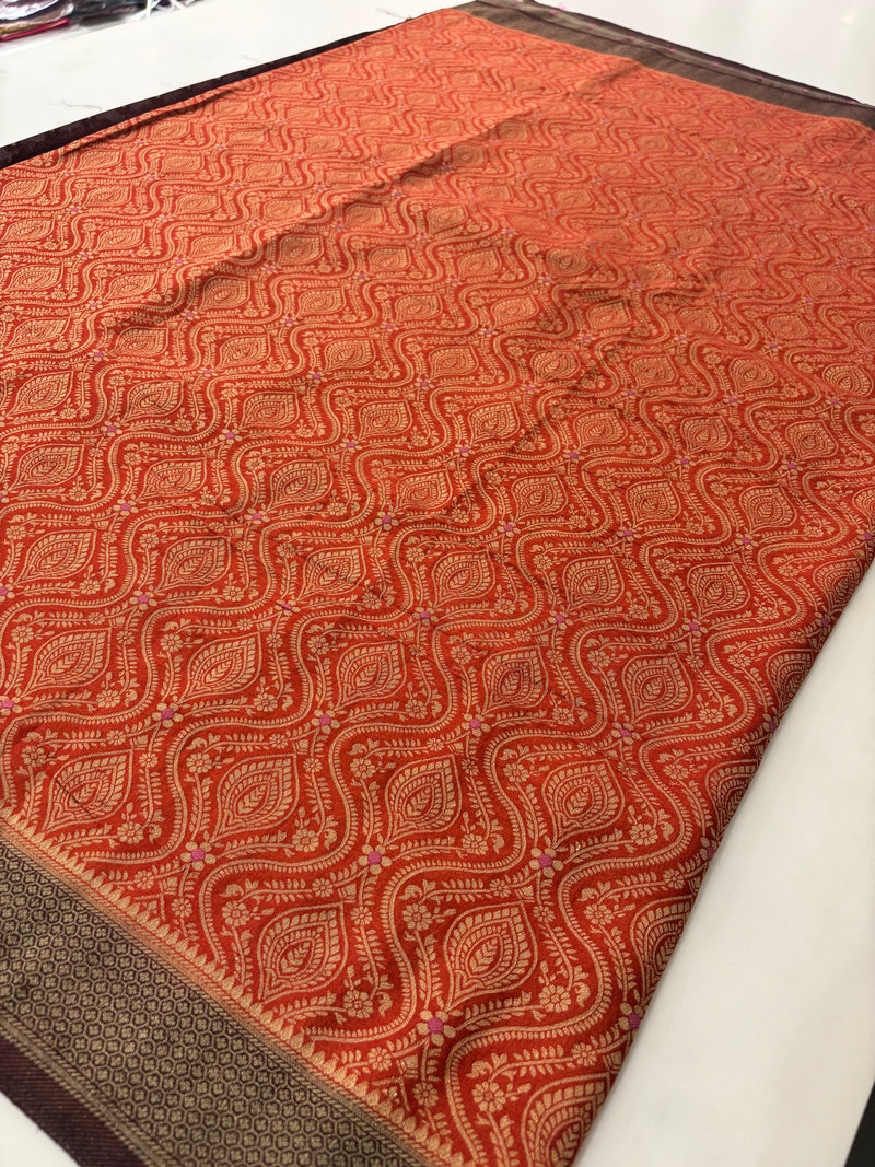 Brocade Crush Crape Georgette-J24