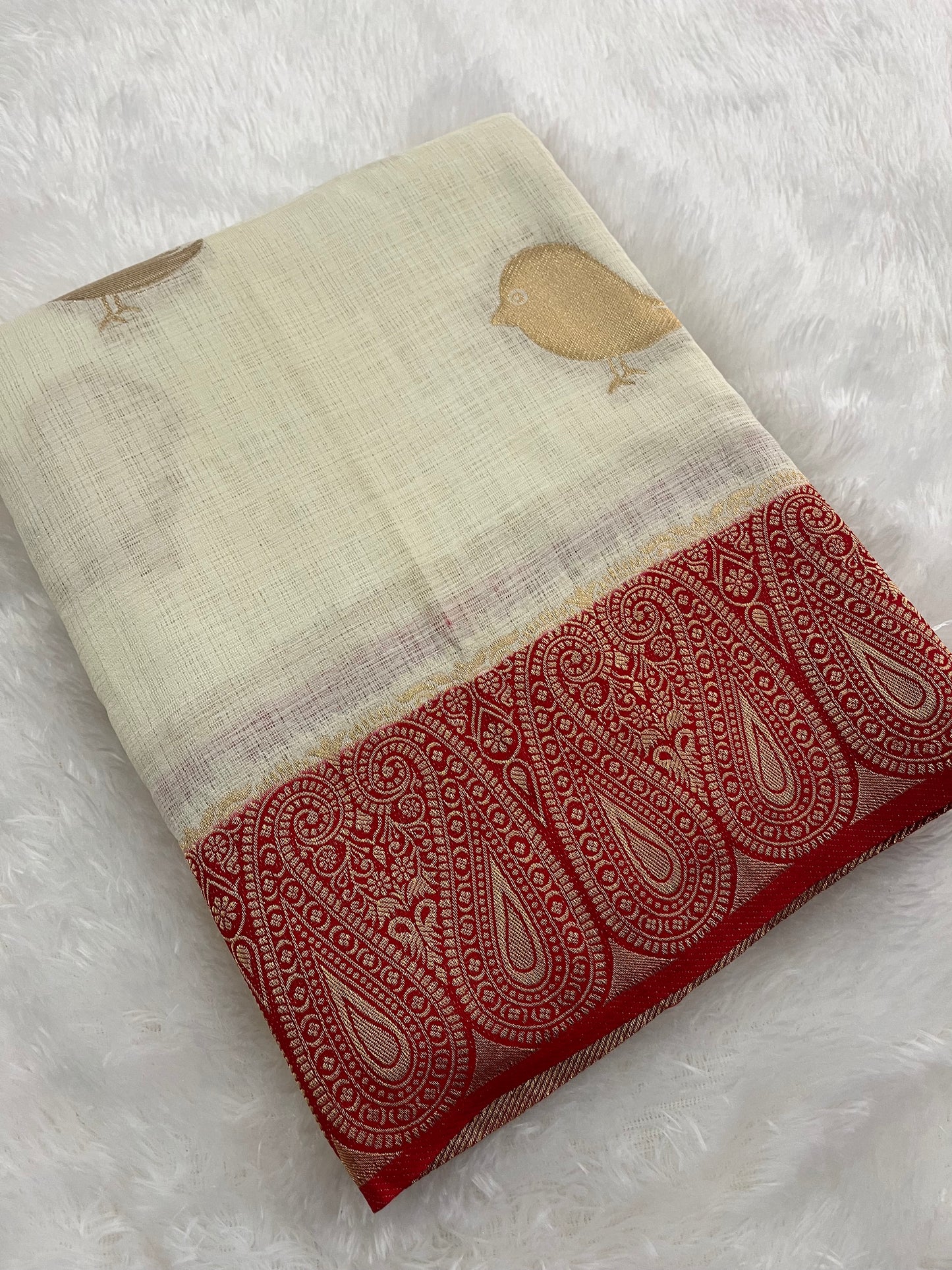 Crape Sparrow Buttas Fancy -F8