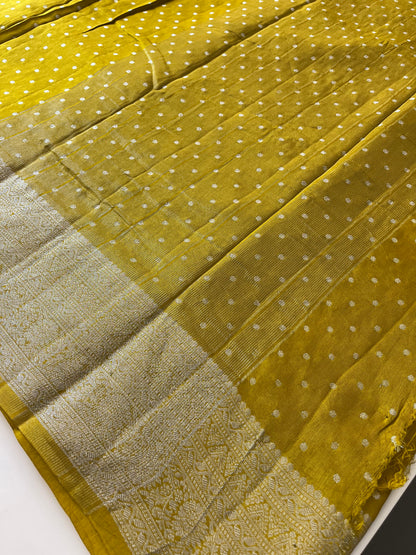 Silver Butties Banarasi Viscose